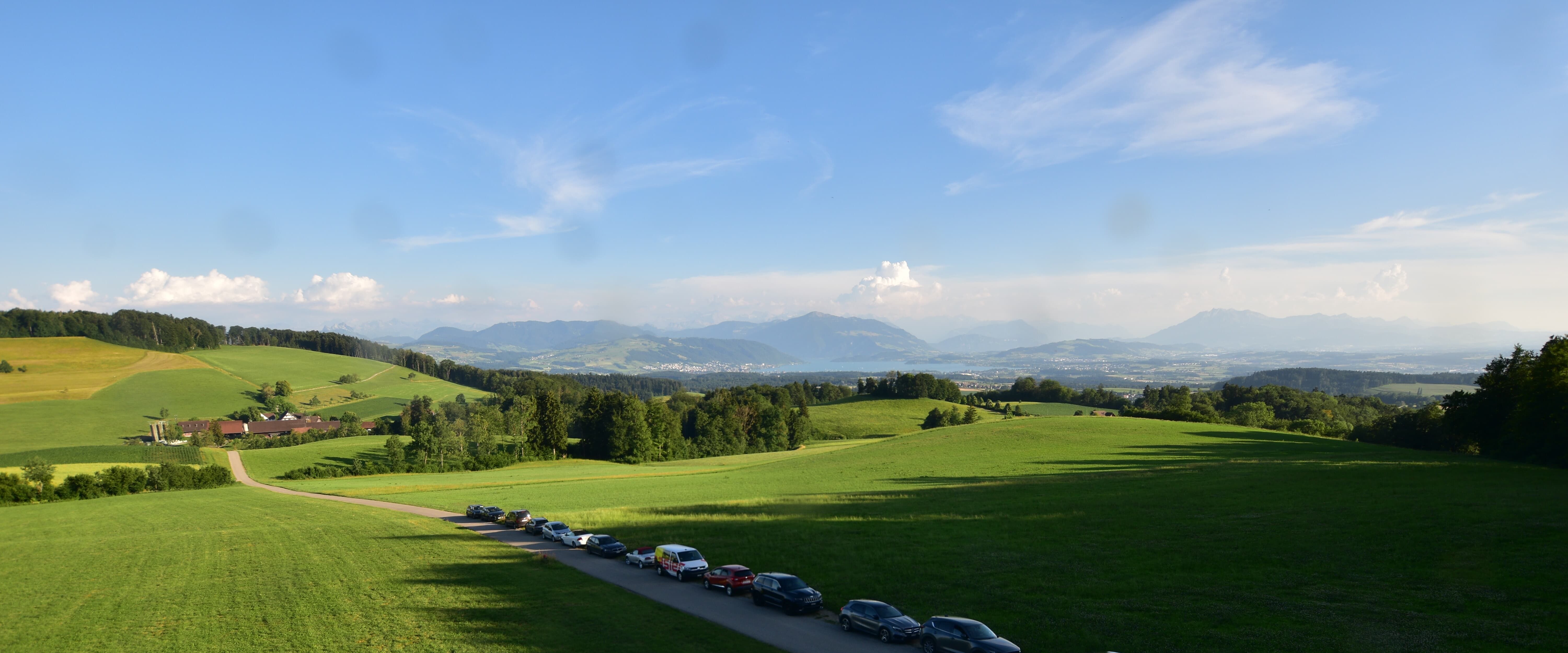 Langnau am Albis › Südwesten: Naturfreundeweg 8 - Rigi - Mount Pilatus - Eiger - Mönch - Jungfrau