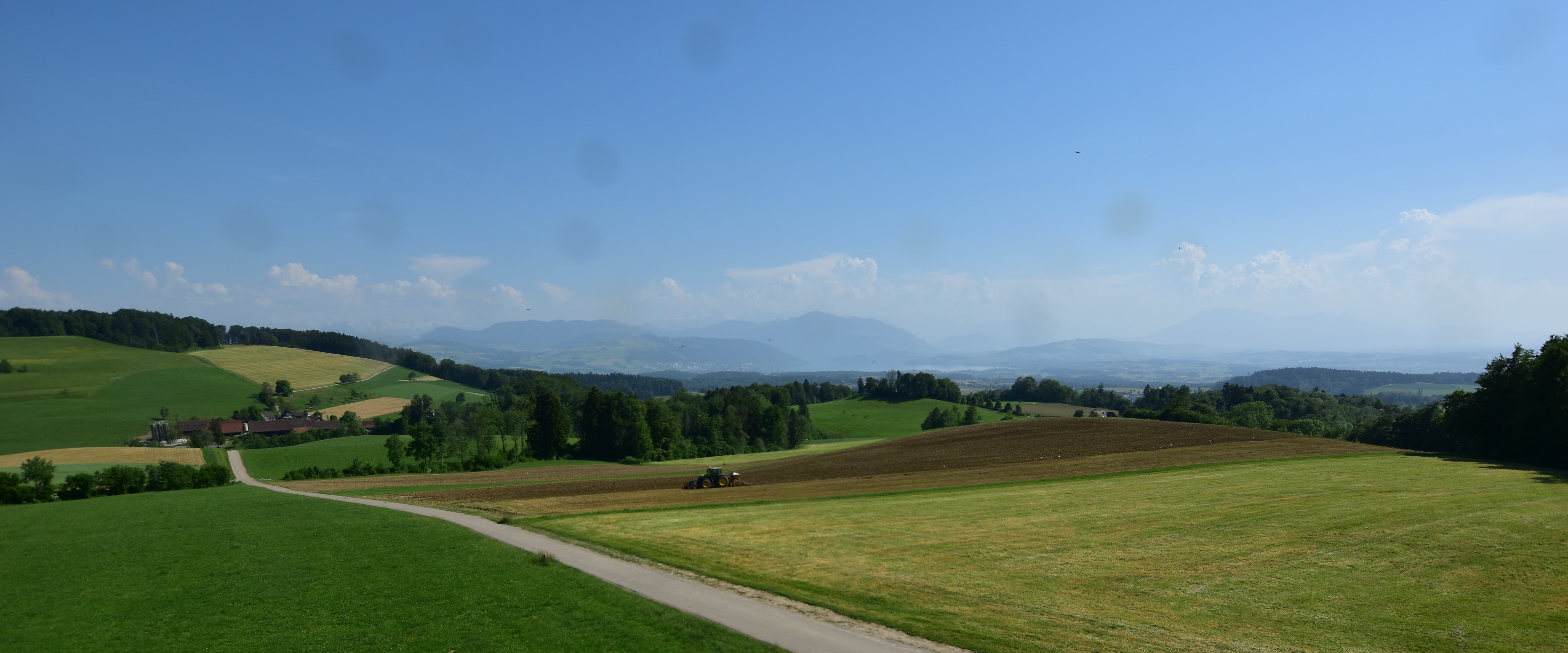 Langnau am Albis › Südwesten: Naturfreundeweg 8 - Rigi - Mount Pilatus - Eiger - Mönch - Jungfrau