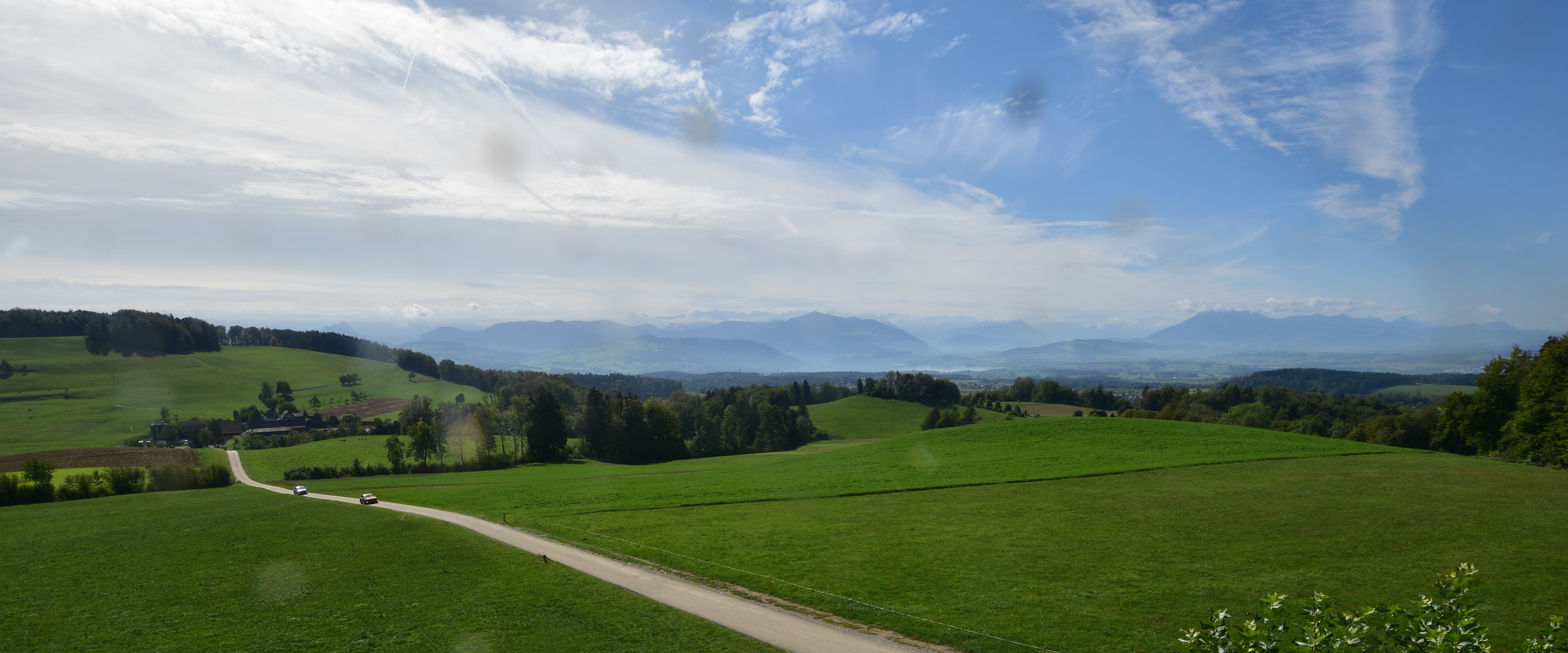 Langnau am Albis › Südwesten: Naturfreundeweg 8 - Rigi - Mount Pilatus - Eiger - Mönch - Jungfrau