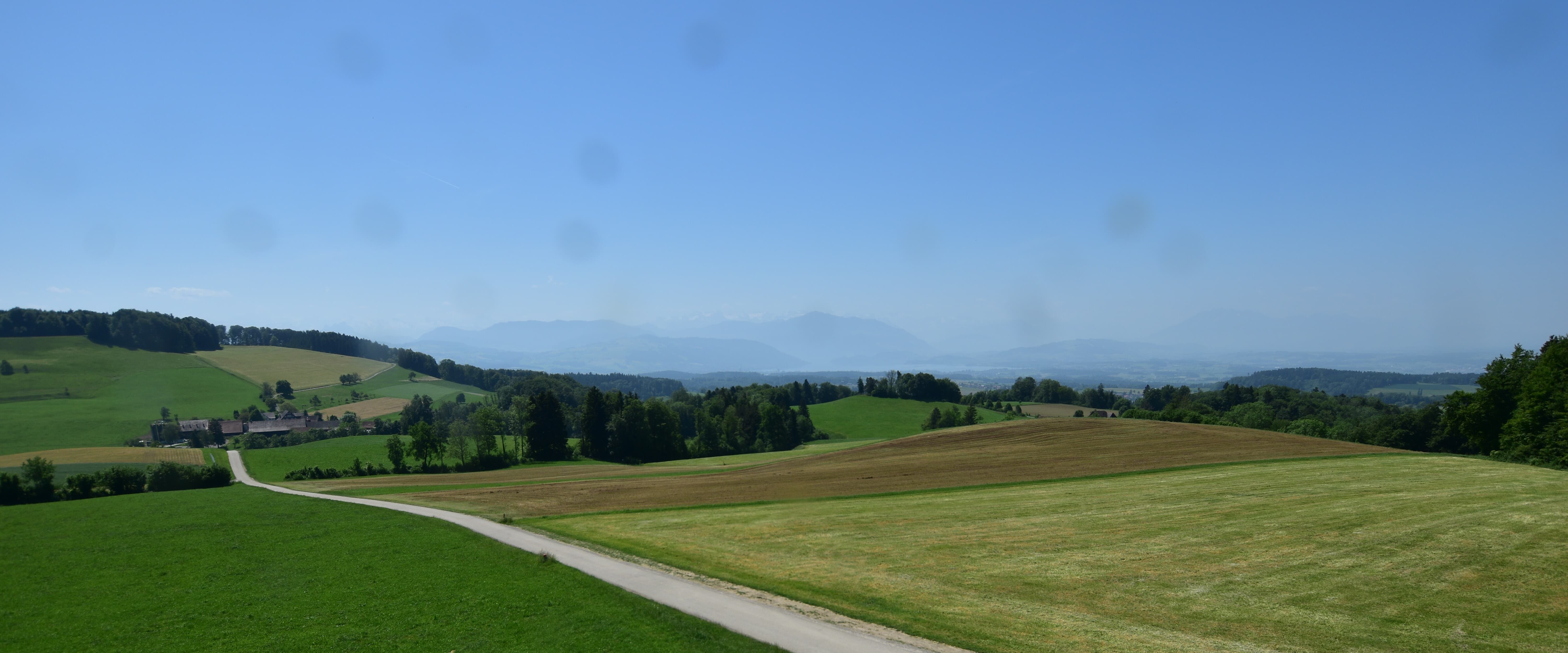 Langnau am Albis › Südwesten: Naturfreundeweg 8 - Rigi - Mount Pilatus - Eiger - Mönch - Jungfrau