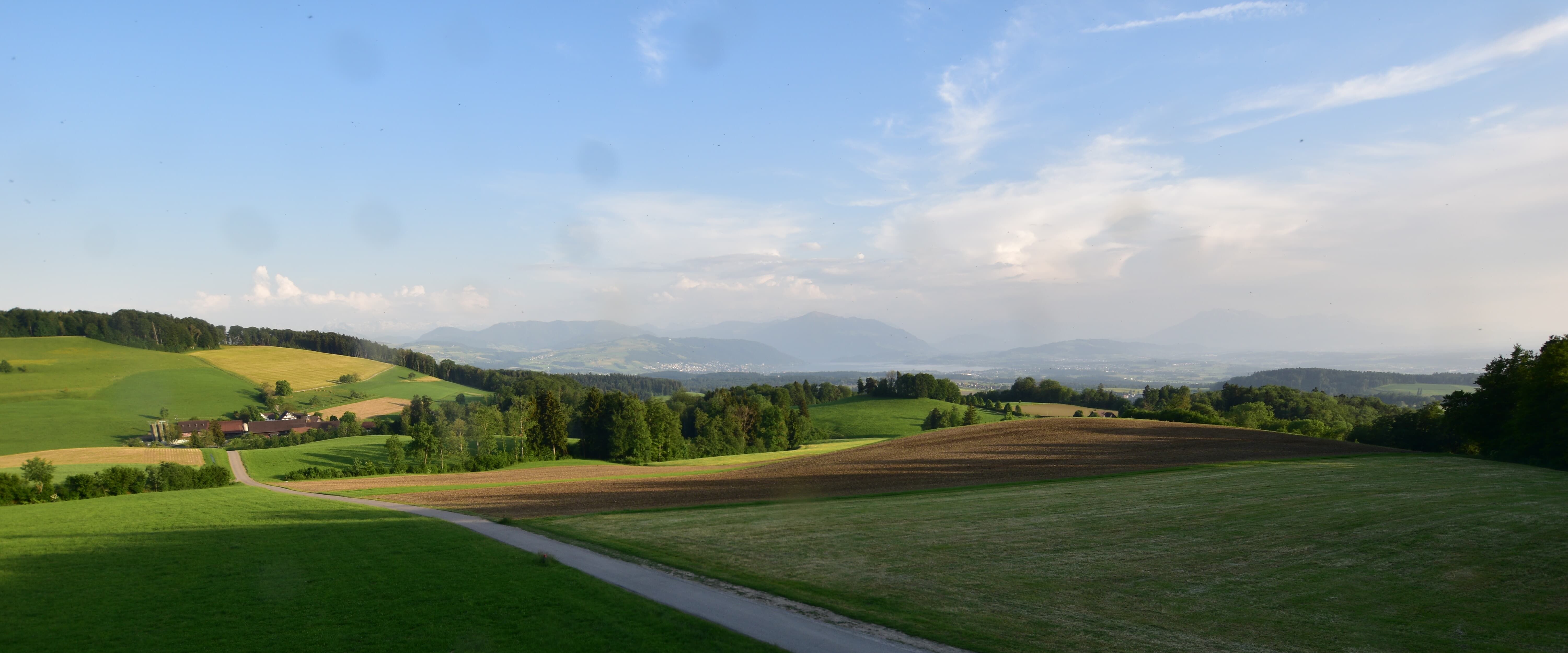 Langnau am Albis › Südwesten: Naturfreundeweg 8 - Rigi - Mount Pilatus - Eiger - Mönch - Jungfrau