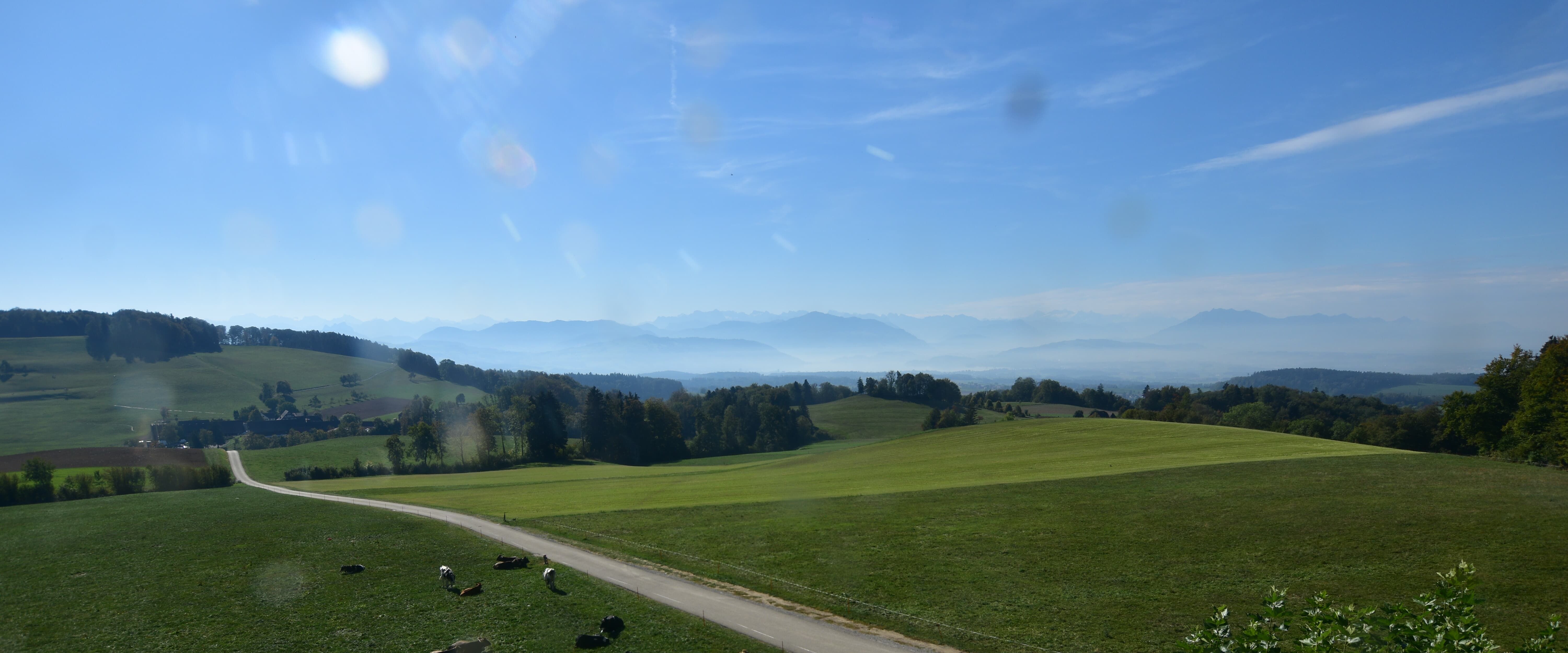 Langnau am Albis › Südwesten: Naturfreundeweg 8 - Rigi - Mount Pilatus - Eiger - Mönch - Jungfrau