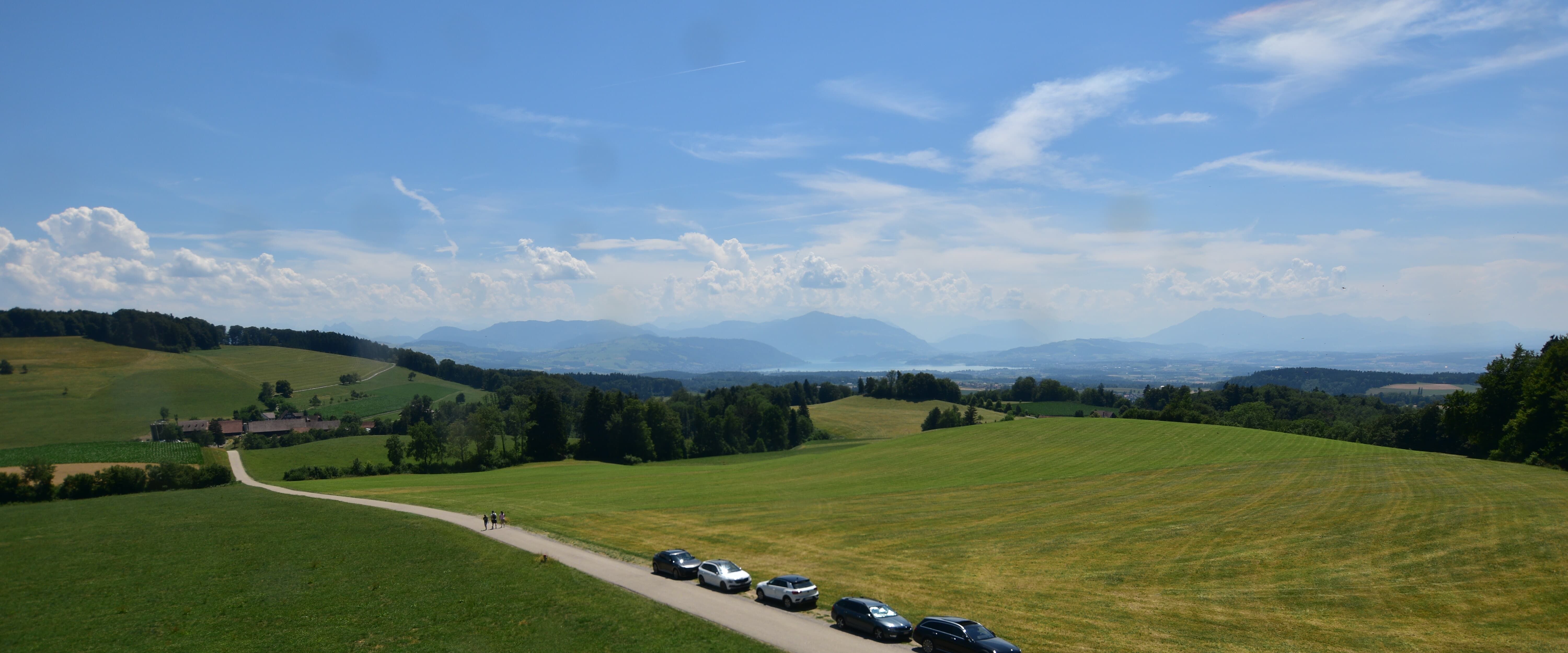 Langnau am Albis › Südwesten: Naturfreundeweg 8 - Rigi - Mount Pilatus - Eiger - Mönch - Jungfrau