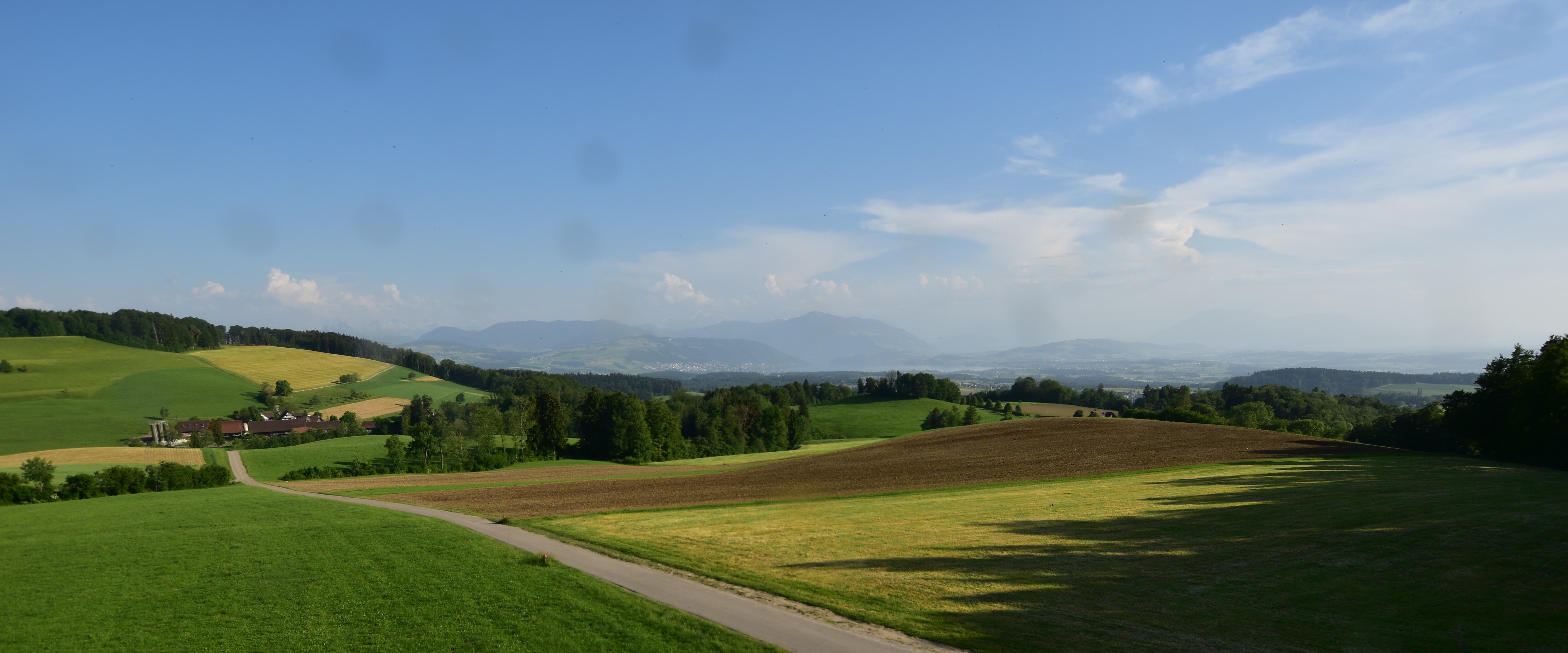 Langnau am Albis › Südwesten: Naturfreundeweg 8 - Rigi - Mount Pilatus - Eiger - Mönch - Jungfrau