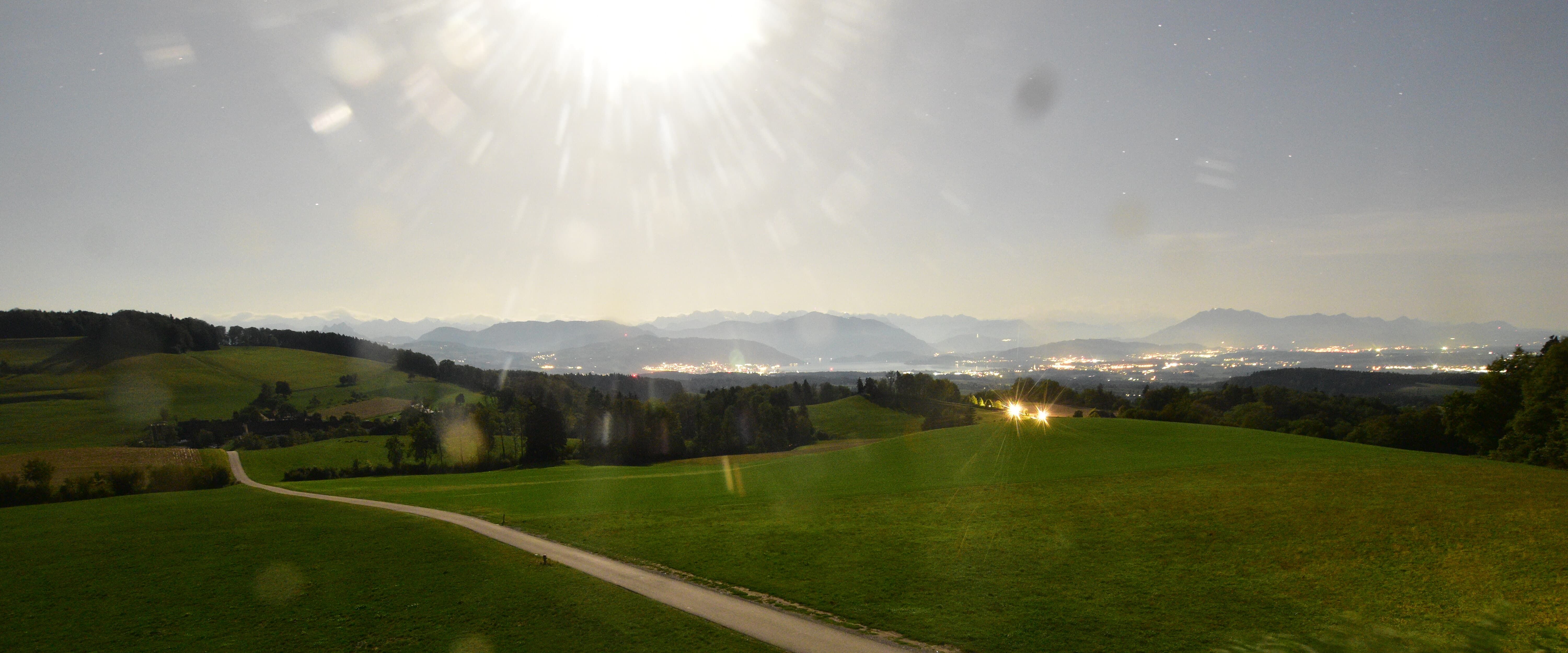 Langnau am Albis › Südwesten: Naturfreundeweg 8 - Rigi - Mount Pilatus - Eiger - Mönch - Jungfrau
