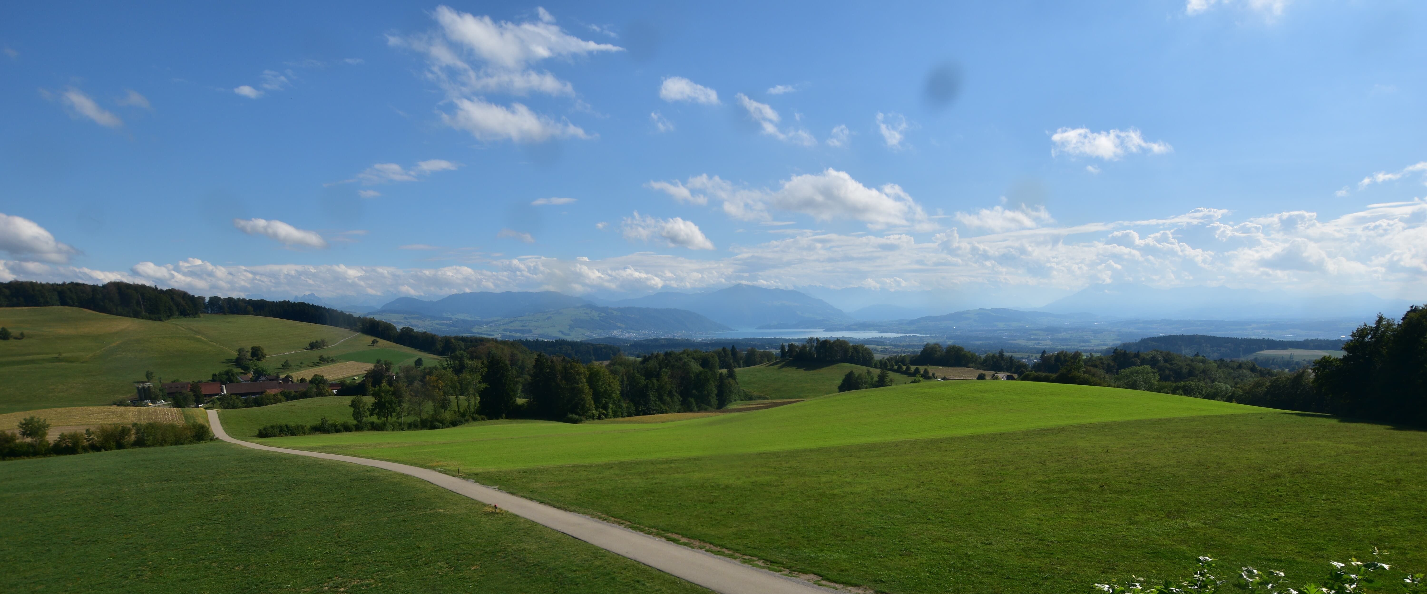 Langnau am Albis › Südwesten: Naturfreundeweg 8 - Rigi - Mount Pilatus - Eiger - Mönch - Jungfrau