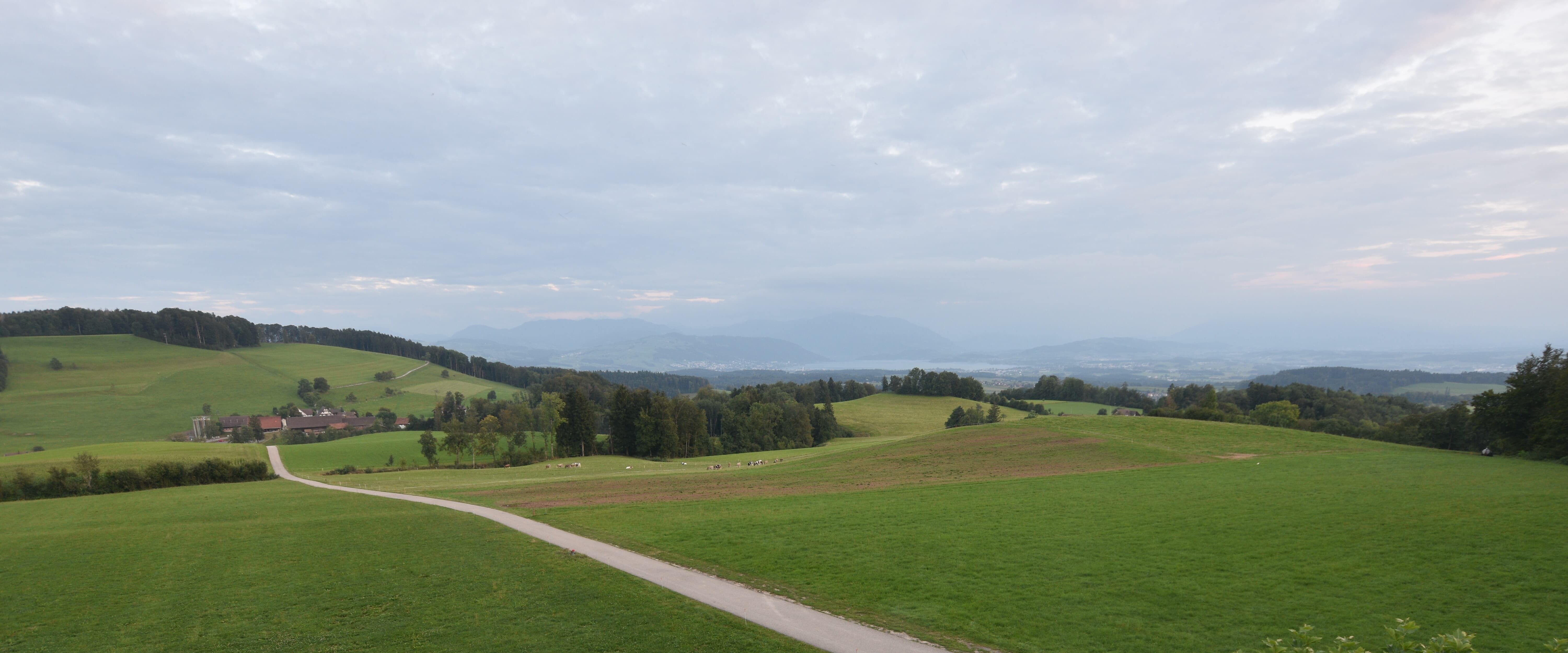 Langnau am Albis › Süd-West: Naturfreundeweg 8 - Rigi - Mount Pilatus - Eiger - Mönch - Jungfrau