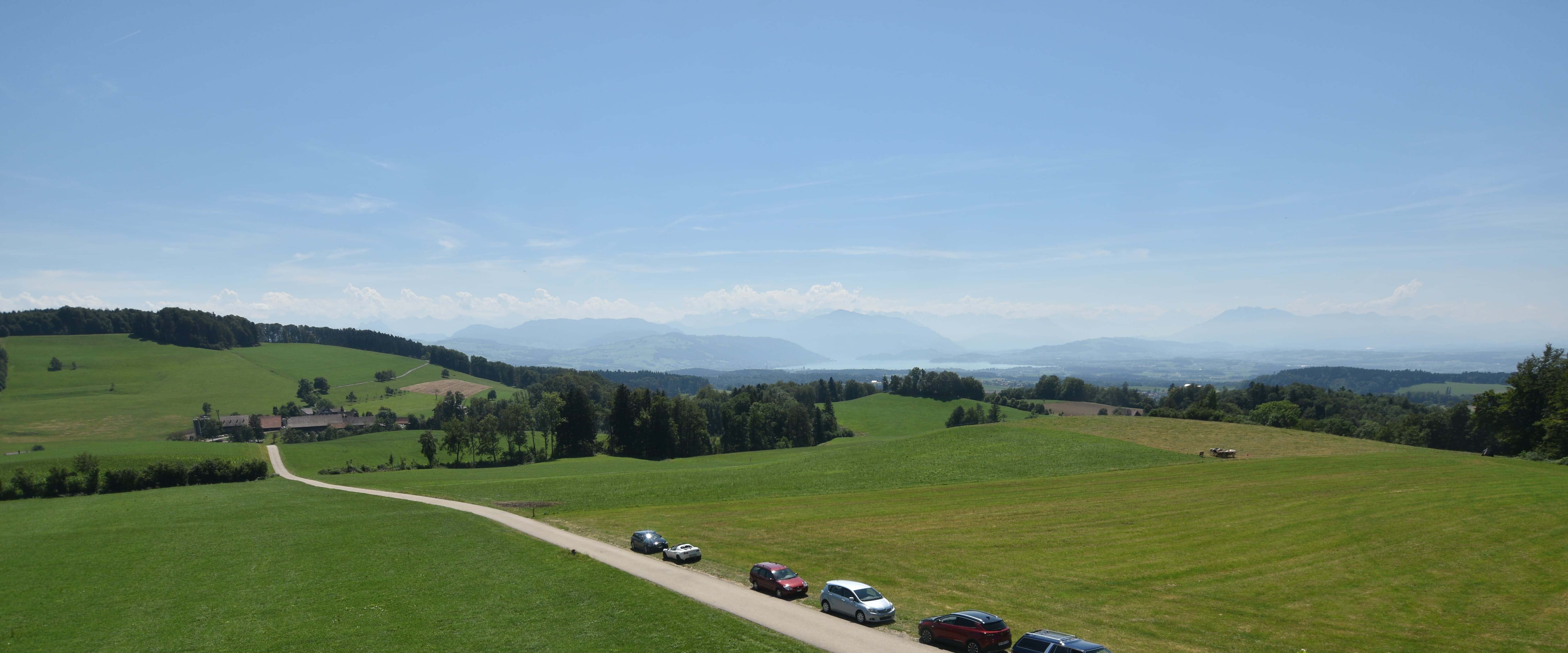 Langnau am Albis › Süd-West: Naturfreundeweg 8 - Rigi - Mount Pilatus - Eiger - Mönch - Jungfrau