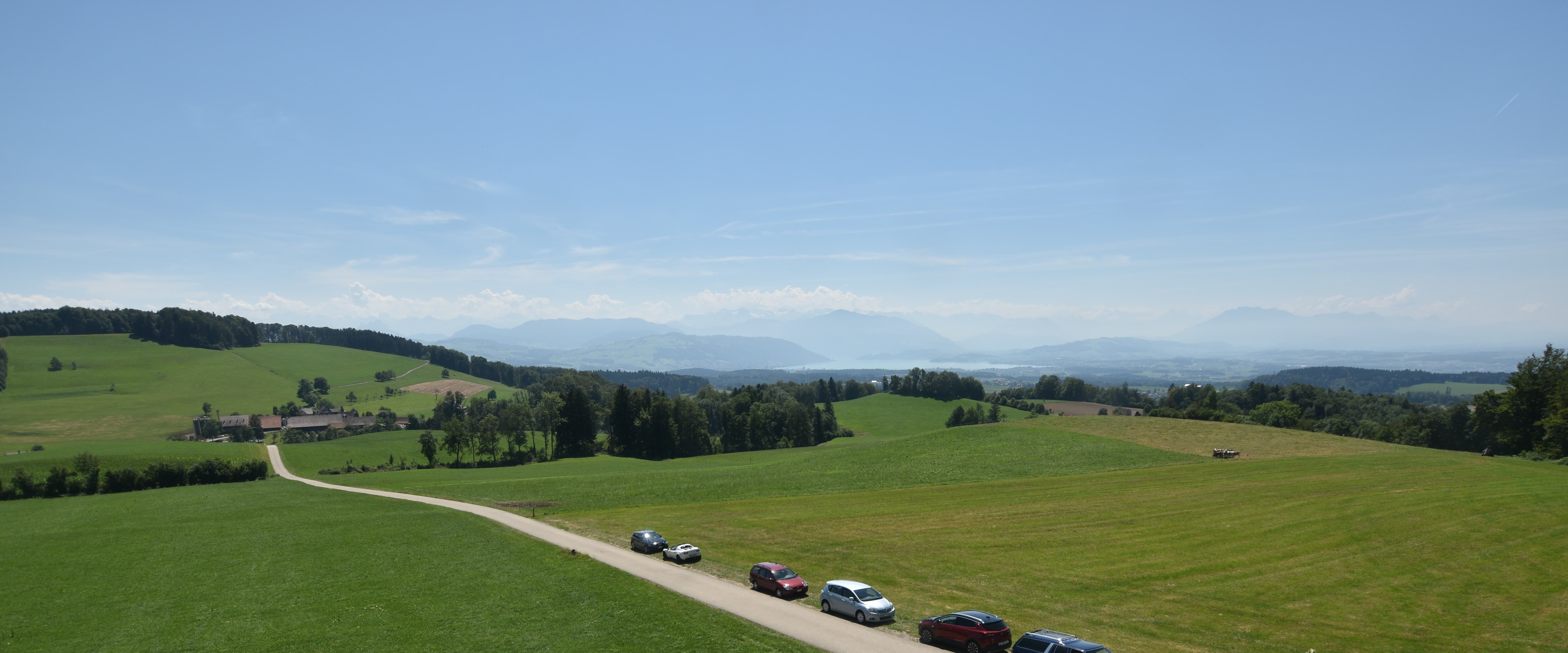 Langnau am Albis › Süd-West: Naturfreundeweg 8 - Rigi - Mount Pilatus - Eiger - Mönch - Jungfrau