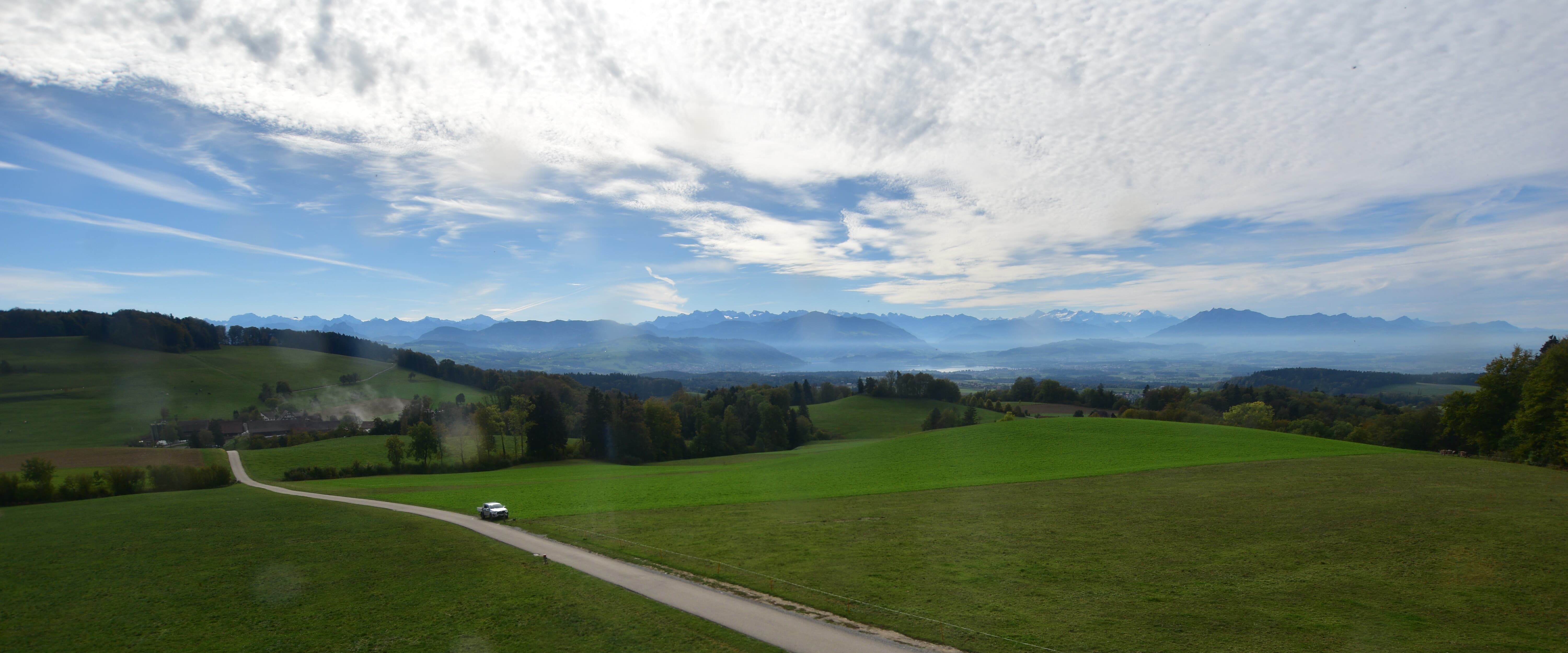 Langnau am Albis › Südwesten: Naturfreundeweg 8 - Rigi - Mount Pilatus - Eiger - Mönch - Jungfrau