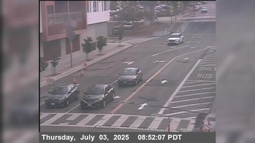 Traffic Cam El Cerrito › North: T260E -- SR-123 : Cutting Blvd - Looking East