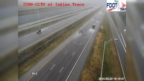 Traffic Cam Weston: I-75 at Indian Trace