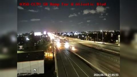 Traffic Cam Pompano Beach: I-95 SB Ramp for W Atlantic Blvd