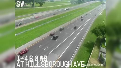 Traffic Cam Harney: I-4 WB at Hillsborough Ave