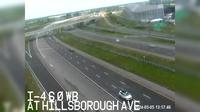 Harney: I-4 WB at Hillsborough Ave - Day time