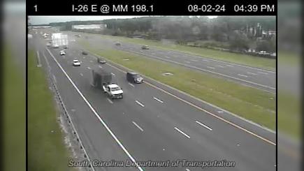 Traffic Cam Weatherstone: I-26 W @ MM 198.1