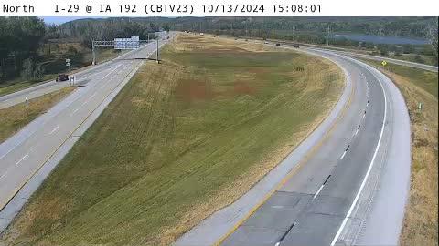 Traffic Cam Council Bluffs: CB - I-29 @ IA 192 (23)