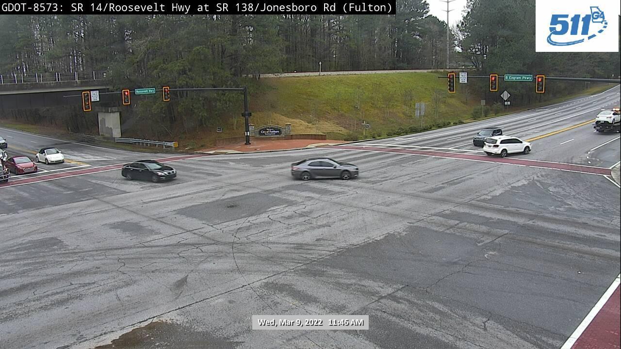 Traffic Cam Union City: FULT-CAM-