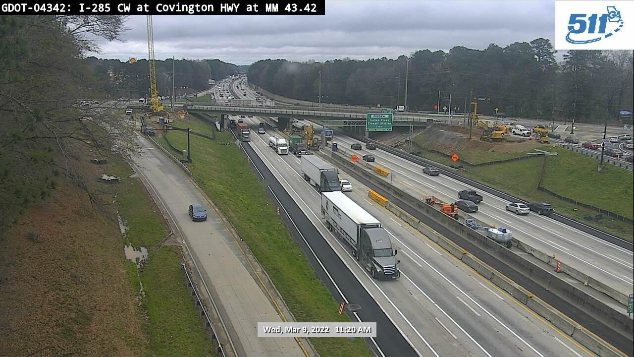 Traffic Cam Belvedere Park: GDOT-CAM-