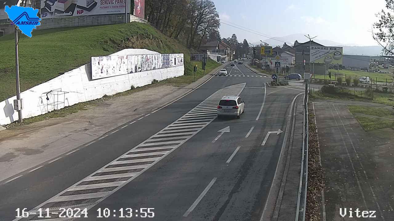 Traffic Cam Vitez › South-West