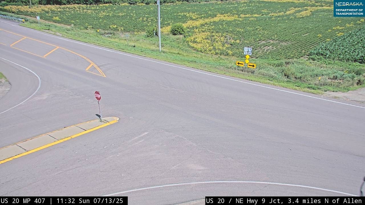 Traffic Cam Martinsburg: US 20: Allen: Surface
