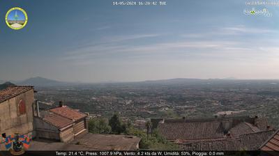 immagine della webcam nei dintorni di Campoli del Monte Taburno: webcam Castel Morrone