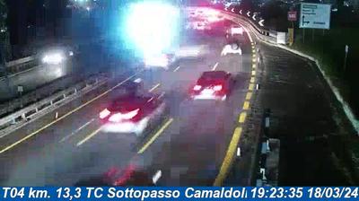 Preview delle webcam di Municipalita 5: T04 km. 13,3 TC Sottopasso Camaldolilli Ovest