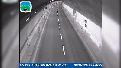 Preview delle webcam di Morgex: A5 km. 131,8 - N 703