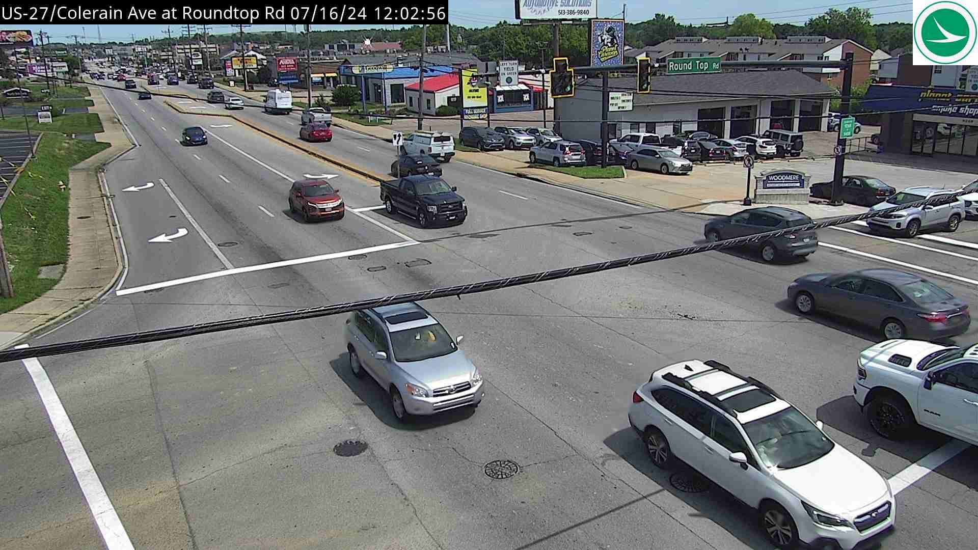 Traffic Cam Colerain Heights: US-27 at Roundtop Rd