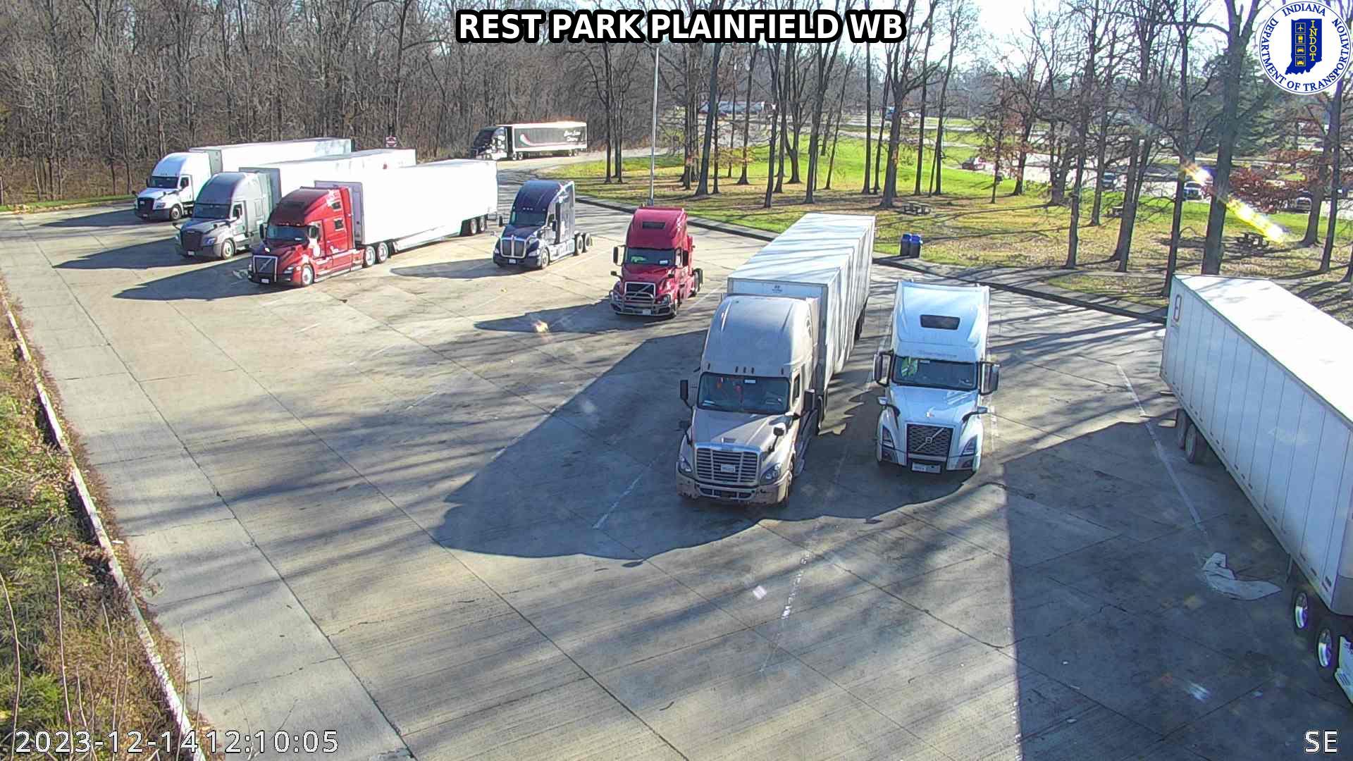 Traffic Cam Joppa: I-70: REST PARK PLAINFIELD WB