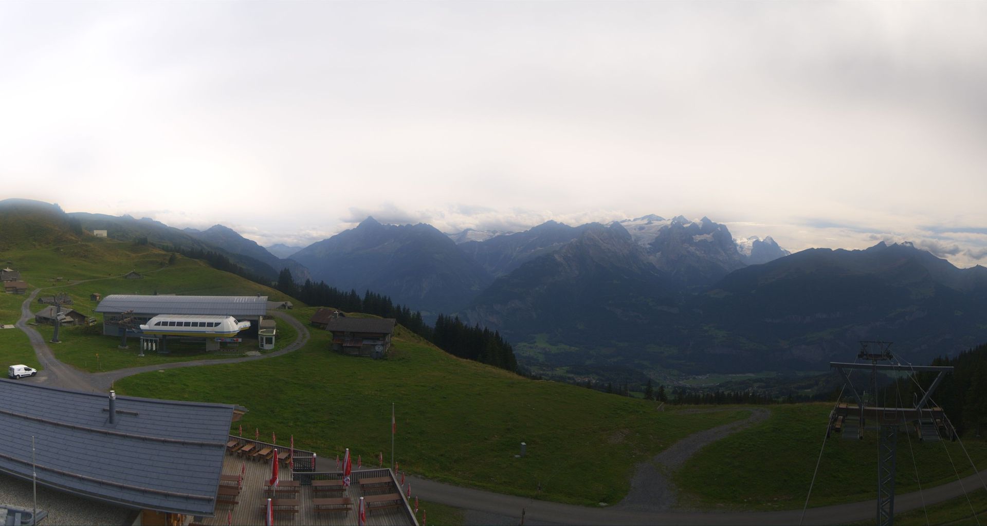 Traffic Cam Hasliberg: Käserstatt - Lake Brienz