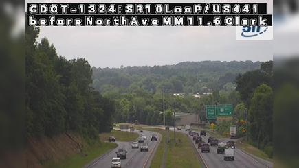 Traffic Cam Athens-Clarke County Unified Government: 104880--2