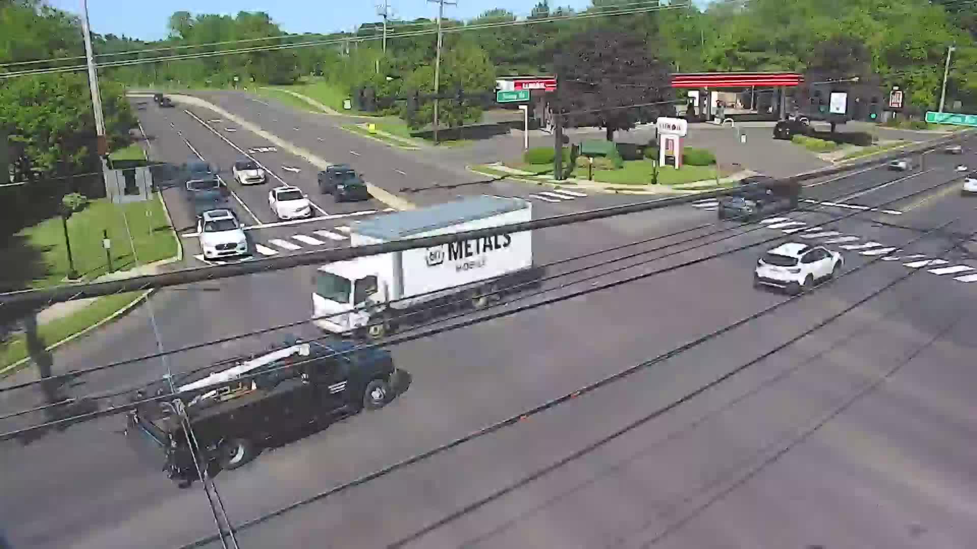 Traffic Cam Buckingham Township: US 202 & SWAMP RD & PA 313