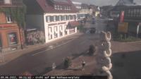 Last daylight view from Sankt Georgen im Schwarzwald: Webcam der Stadt St. Georgen − Rathausvorplatz