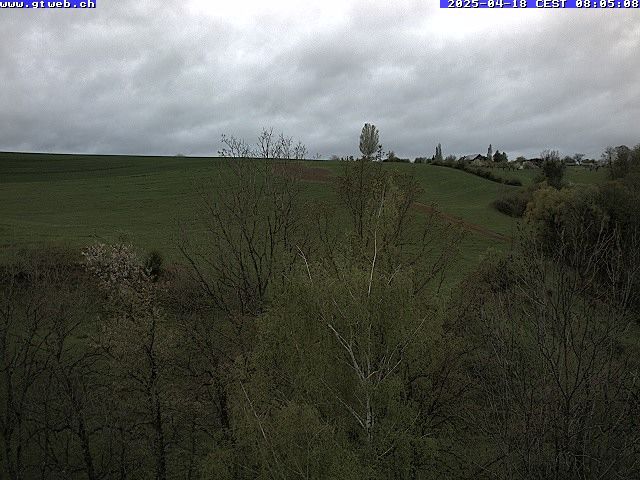 Häfelfingen: Blickrichtung Hof Horn, Buckten, Rümlingen