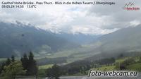 Jochberg: Gasthof Hohe Brücke − Pass Thurn − Blick in die Hohen Tauern − Oberpinzgau