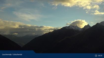 Wiler: Lauchernalp - Bergstation Luftseilbahn - Lauchernalp, Faldumalp