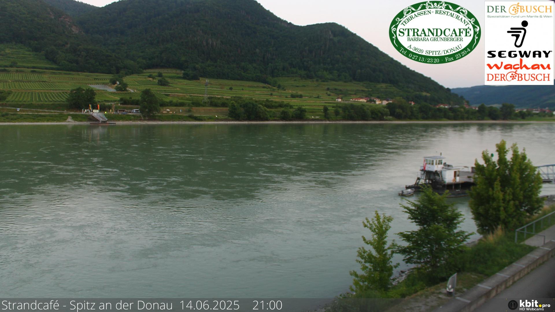 Danube Delight: Scenic Footage Webcam