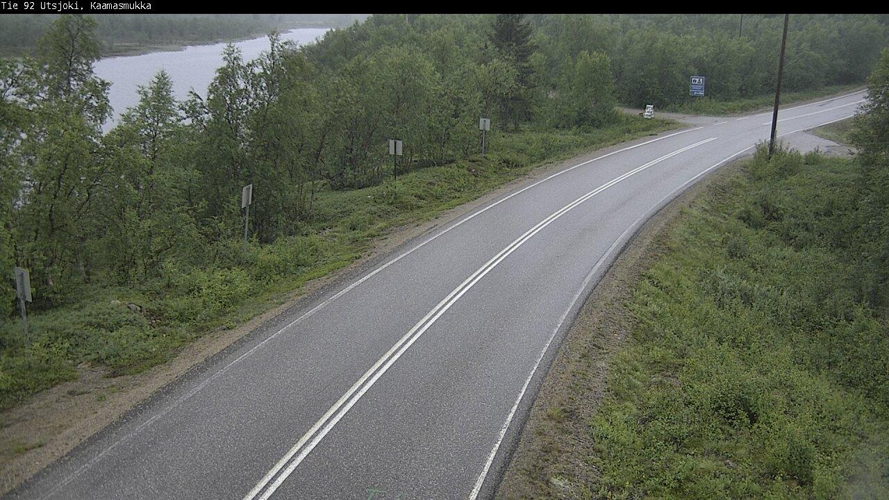 Traffic Cam Utsjoki: Tie - Kaamasmukka - Karigasniemelle
