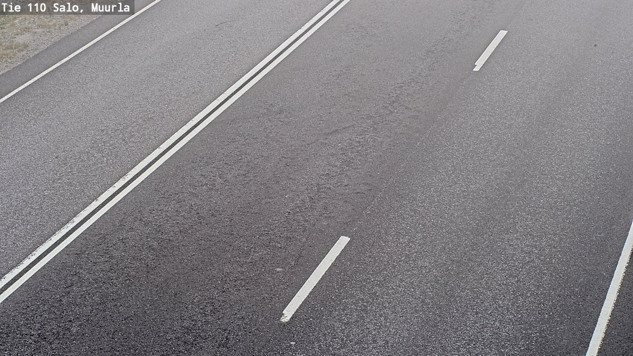 Traffic Cam Salo: Tie110 Muurla - Tienpinta