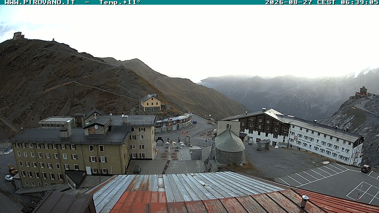 Traffic Cam Bormio: Stelvio - Passo dello Stelvio
