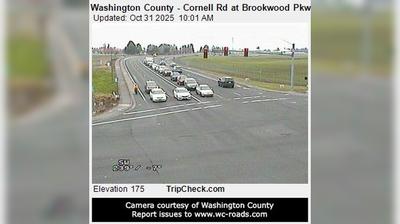 Hillsboro Traffic on Cornell-Brookwood