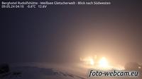 Enzingerboden: Berghotel Rudolfsh�tte - Wei�see Gletscherwelt - Blick nach S�dwesten - Current
