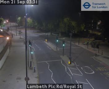 Traffic Cam London: Lambeth Plc Rd/Royal St