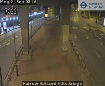 Traffic Cam London: Harrow Rd/Lord Hills Bridge