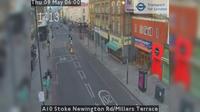 North Cheam: A10 Stoke Newington Rd/Millers Terrace - Actuelle