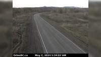Braeside > North: Hwy 27, about 32 km south of Fort St. James, looking north - Actual