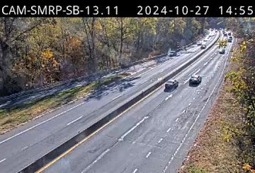 Traffic Cam Town of North Castle › South: Saw Mill River Parkway at Exit 23 (Eastview)