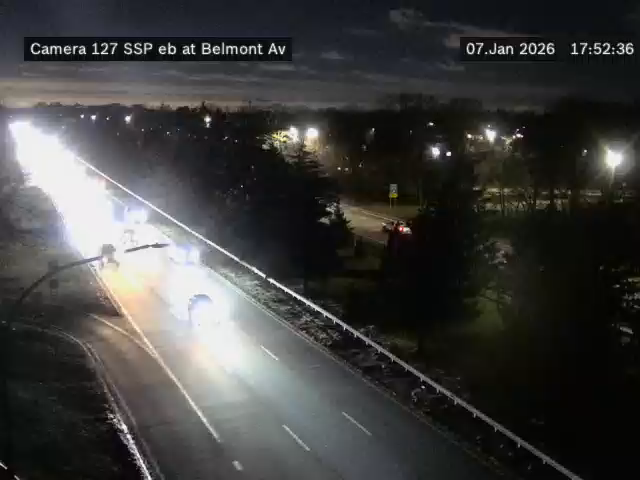 Traffic Cam Huntington › East: SSP at Exit 37 (Belmont Ave)