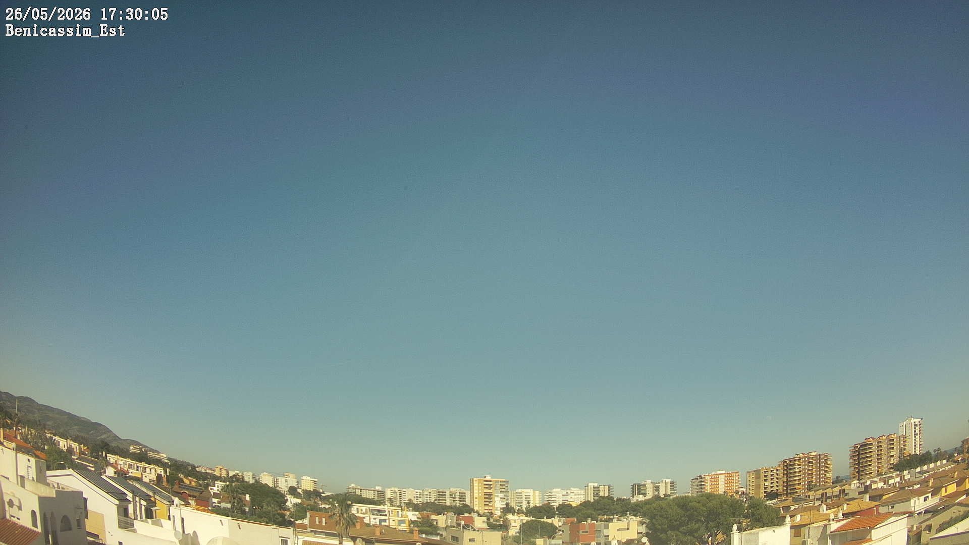 Traffic Cam Benicassim › East: Camping Tauro - Camping Gran Avenida - Heliopolis